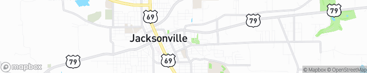 Jacksonville - map