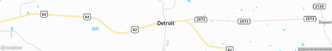 Detroit - map