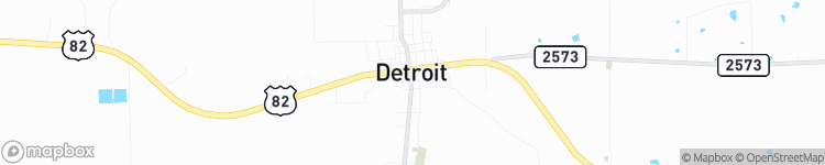 Detroit - map