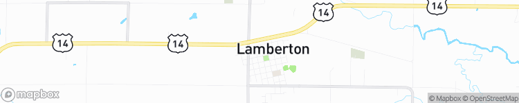 Lamberton - map