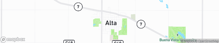 Alta - map