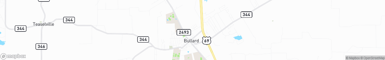 Bullard - map
