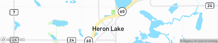 Heron Lake - map