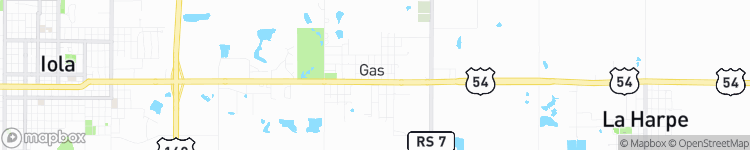 Gas - map