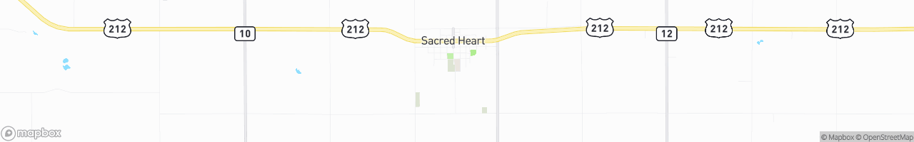 Sacred Heart - map