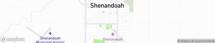 Shenandoah - map
