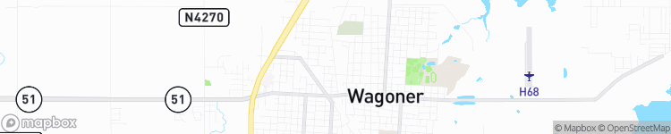 Wagoner - map
