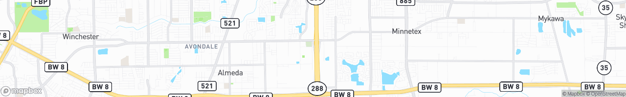 South Freeway Truck Stop - map