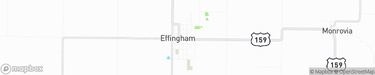 Effingham - map