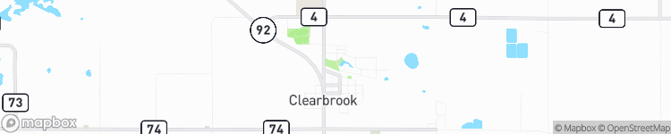 Clearbrook - map