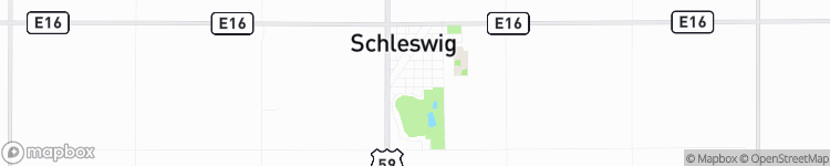 Schleswig - map