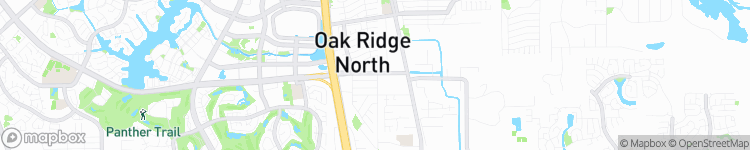 Oak Ridge North - map