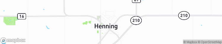 Henning - map