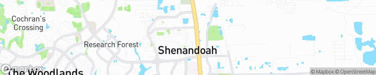 Shenandoah - map