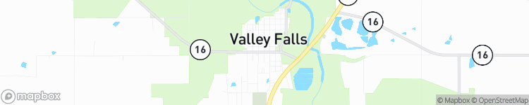 Valley Falls - map