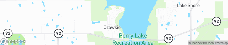 Ozawkie - map