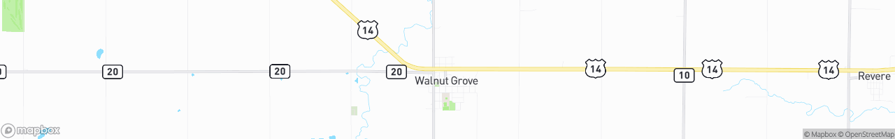 Walnut Grove - map