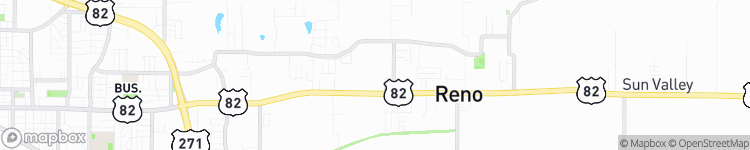 Reno - map