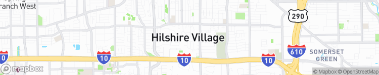 Hilshire Village - map