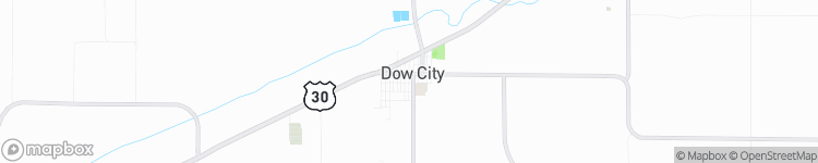 Dow City - map