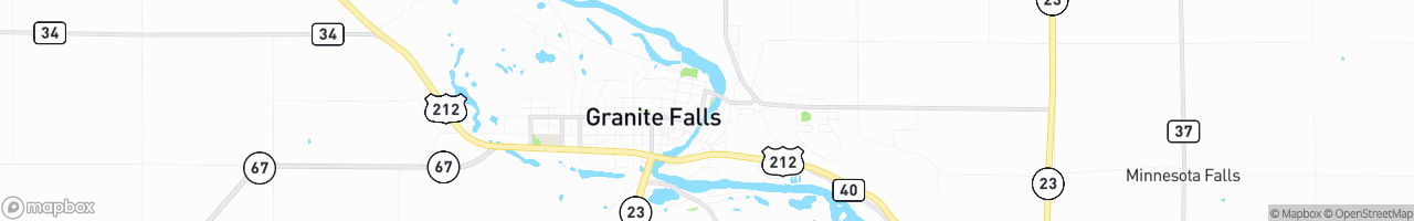 Granite Falls - map
