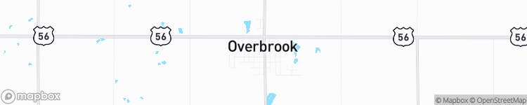 Overbrook - map
