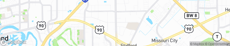 Stafford - map