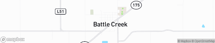 Battle Creek - map