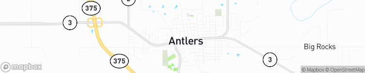 Antlers - map