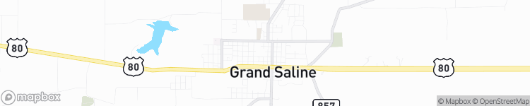 Grand Saline - map