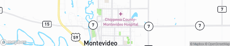 Montevideo - map