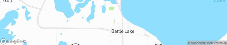 Battle Lake - map