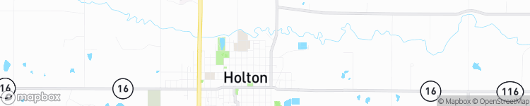 Holton - map