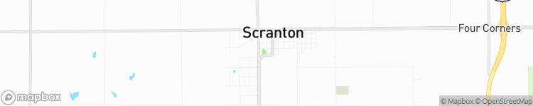 Scranton - map