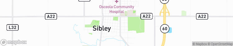 Sibley - map