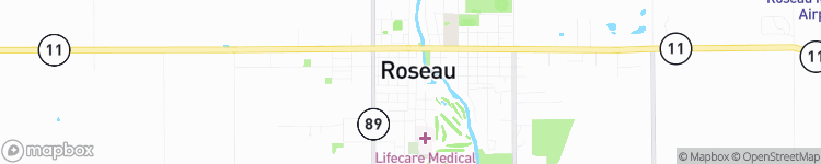 Roseau - map