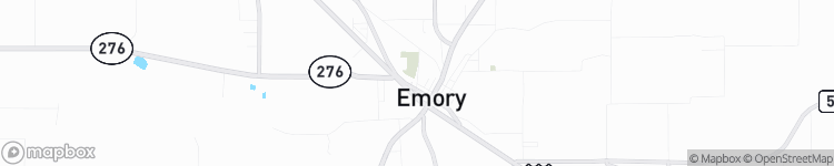 Emory - map