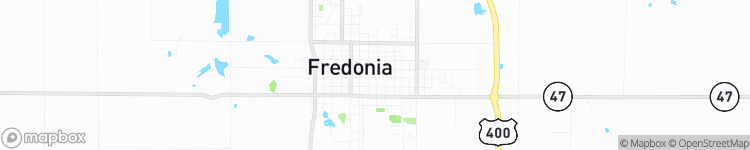 Fredonia - map