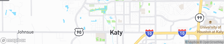 Katy - map