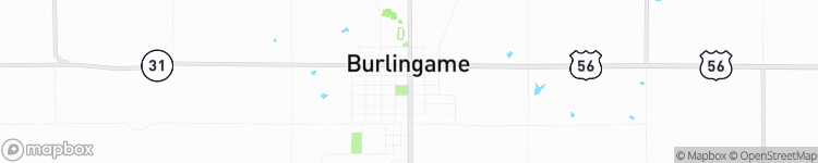Burlingame - map