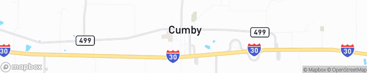 Cumby - map