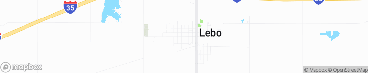 Lebo - map