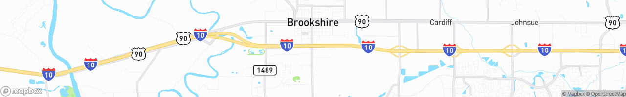 Brookshire Citgo - map