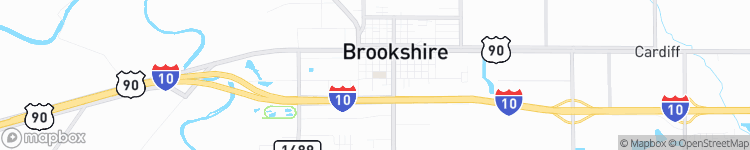 Brookshire - map