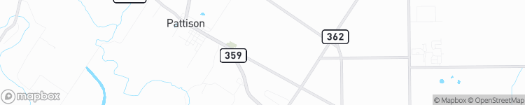 TruckMap | Landstar Systems near Pattison, TX