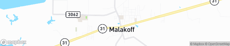 Malakoff - map