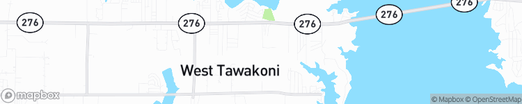 West Tawakoni - map