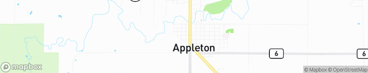 Appleton - map