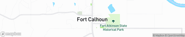 Fort Calhoun - map