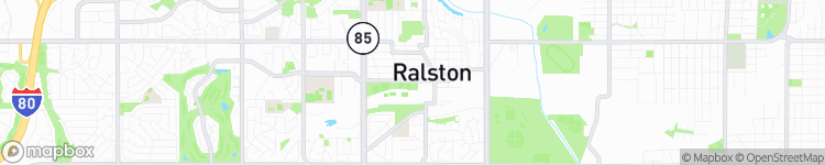 Ralston - map